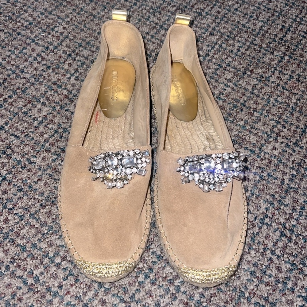 Jimmy Choo espadrilles size 40 -flawed